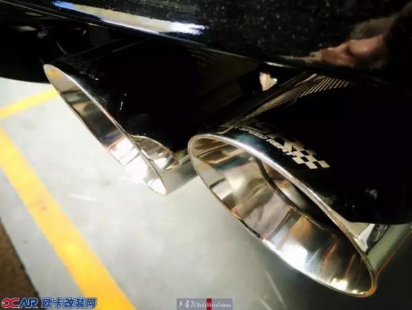 宝马530i升级HSR阀门排气 陕西西安汽车排气改装 丰雄汽车