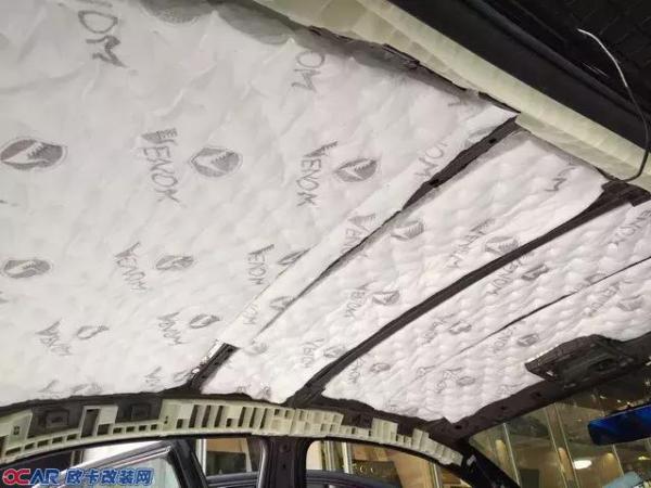 去除顽固噪声 丰田威驰隔音改装VENOM隔音一一云浮云星汽车隔音