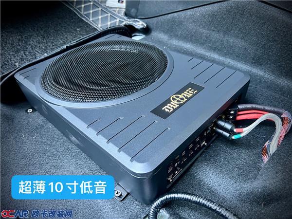 本田XR-V改装超薄10寸低音