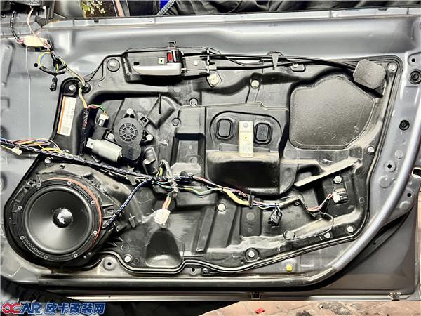 洛克力量R630两分频套装喇叭安装上车