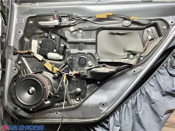 洛克力量R630两分频套装喇叭安装上车