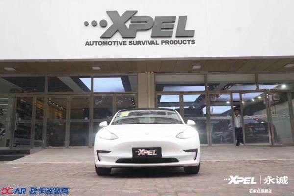 石家庄特斯拉model 3贴进口XPEL隐形车衣