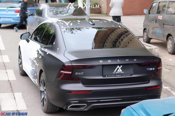 石家庄汽车改色 白黑渐变沃尔沃S60