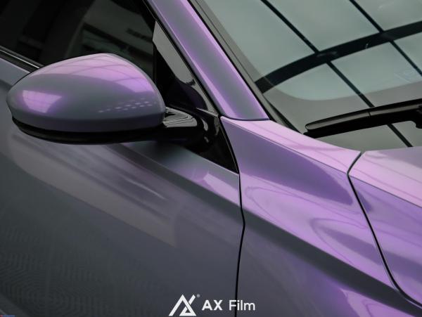 石家庄天籁贴改色膜AX灰魅紫