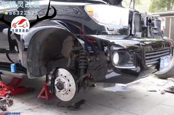 丰田红杉改装AP8520大六活塞刹车卡钳 丰田红杉改装AP8520大六活塞刹车卡钳