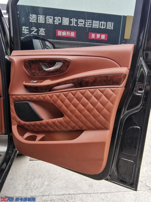奔驰V260改装商务车MPV航空座椅豪华内饰升级，前后前脸变化明显