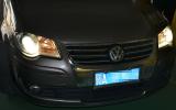 武汉大众途安车灯改装全新德国海拉5双光透镜 全新欧司朗D1S氙气灯泡 博世快启安定器,欧卡改装网,汽车改装