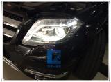 奔驰GLK300大灯低配升级高配  改装动感LED大灯总成,欧卡改装网,汽车改装