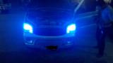 广州海澜车灯-五菱之光升级海澜Q5双光透镜+天使眼,欧卡改装网,汽车改装
