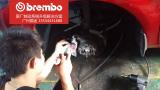 意大利brembo马6提升制动力更换刹车片加刹车油,欧卡改装网,汽车改装