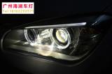【广州海澜车灯】-宝马X1大灯总成升级改装氙气大灯、LED车灯,欧卡改装网,汽车改装