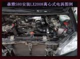 森雅S80提升动力节油改装键程离心式涡轮LX2008案例,欧卡改装网,汽车改装