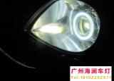 【广州海澜车灯】-雅力士改奥迪Q5双光透镜+白色天使眼,欧卡改装网,汽车改装