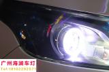 【广州海澜车灯】-一汽D60升级精刚Q5透镜+天使眼+冰蓝示宽灯,欧卡改装网,汽车改装