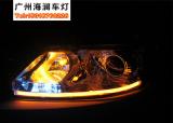 【广州海澜车灯】晶锐升级精刚海拉5双光透镜,欧卡改装网,汽车改装