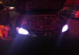【广州海澜车灯】-马自达3改装精刚海拉5双光透镜+天使眼+恶魔眼,欧卡改装网,汽车改装