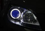 英朗GT升级精刚海拉5透镜+天使眼+恶魔眼,欧卡改装网,汽车改装