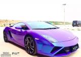 “星光紫魅蓝”打造非凡高贵炫酷的兰博基尼,欧卡改装网,汽车改装