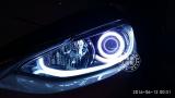 马自达昂克赛拉升级精刚海拉5透镜+精刚安定器,欧卡改装网,汽车改装