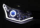 欧蓝德升级精刚海拉5双光透镜+精刚G5安定器,欧卡改装网,汽车改装