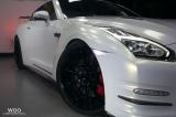 “白魅金，白中金”GTR白色的车身贴美出新高度,欧卡改装网,汽车改装