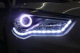 炫澜车灯-海马S5升级精刚海拉5透镜+泪眼,欧卡改装网,汽车改装