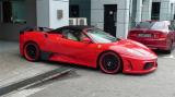法拉利Ferrari F430改装VEILSIDE款碳纤大尾翼,欧卡改装网,汽车改装