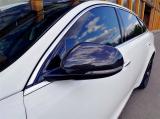 10-19年新老款捷豹XJL改装碳纤维后视镜壳XJ倒车镜罩反光镜盖,欧卡改装网,汽车改装