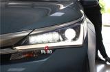 常熟丰田卡罗拉双擎改灯 改LED双色日行灯哪家可以改,欧卡改装网,汽车改装