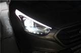 南京现代IX35车灯改装Q5双光透镜+欧司朗D3CBI灯泡,欧卡改装网,汽车改装