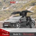 特斯拉MODEL X汽车改装Revozport碳纤维包围,欧卡改装网,汽车改装