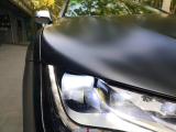 陕西奥迪S7汽车改色贴膜电光武士黑+全车养护作业,欧卡改装网,汽车改装