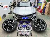 （大众CC刹车改装）Brembo前6后4＋电子手刹卡钳套装,欧卡改装网,汽车改装