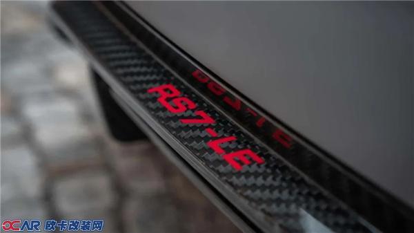 ABT RS 7 Legacy Edition碳纤维尾唇