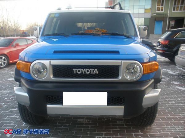 体验大自然  丰田FJ酷路泽加装节气门控制器,欧卡改装网,汽车改装