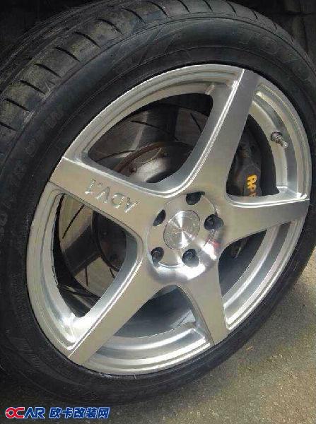 欧卡改装网,改装案例,丰田埃尔法改装轮毂