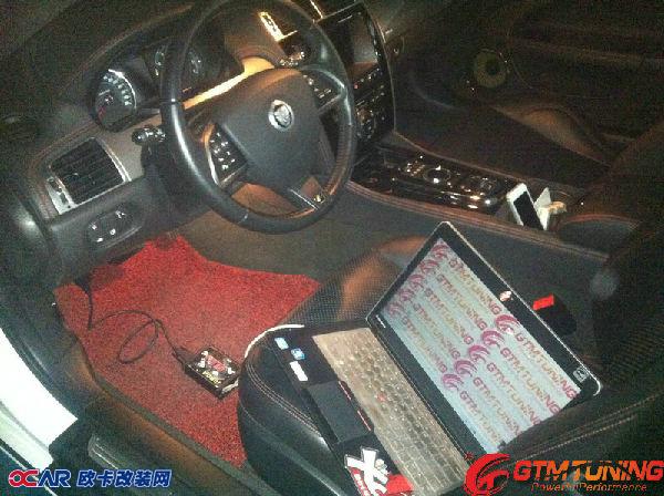 欧卡改装网,改装案例,捷豹XK 5.0 刷ECU