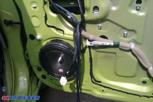 欧卡改装网,改装案例,日产玛驰升级MTX BLK652