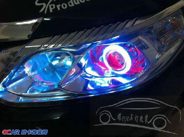 欧卡改装网,改装案例,>传祺 透镜+天使眼+恶魔眼
