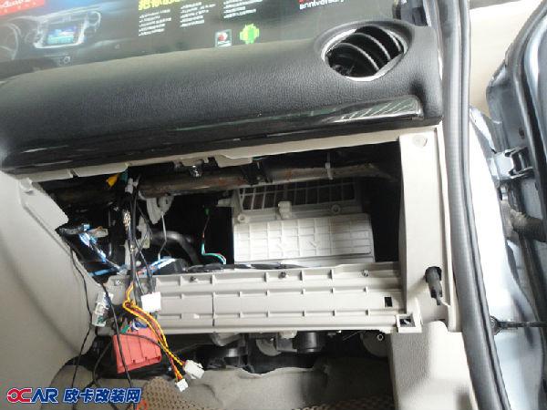 欧卡改装网,改装案例,马自达6原车导航升级